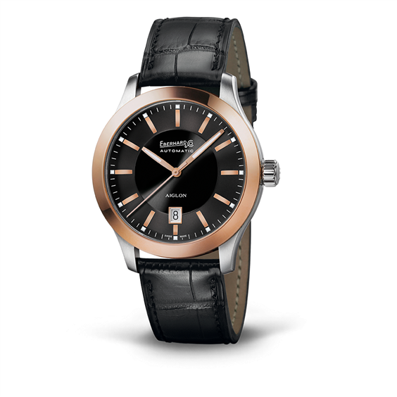 Armbanduhr Eberhard Herr Aiglon in Stahl 42030.02/S - 42030.02/S